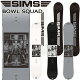23-24 SIMS / シムス BOWL SQUAD ボウルスクワッド メンズ レディース スノーボード パーク カービング 板 2024
