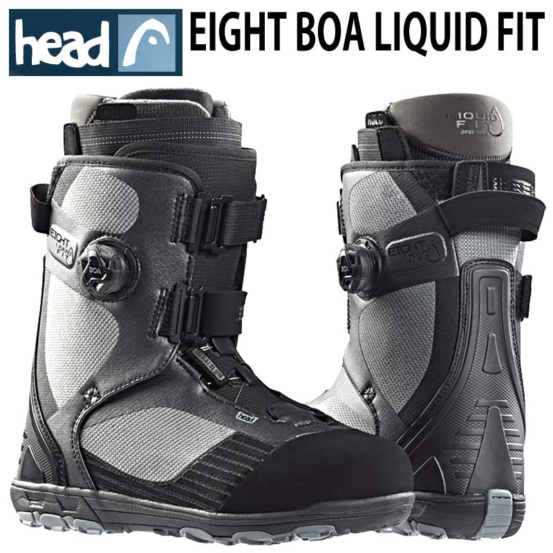 23-24 HEAD / ヘッド EIGHT BOA LIQUID FIT エイトボア リキッドフィット メンズ レディース ブーツ スノーボード 2024 予約商品