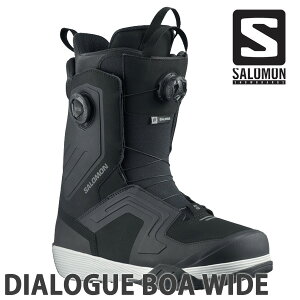 23-24 SALOMON/サロモン DIALOGUE DUAL BOA WIDE ダイアログ ボア ジャパンフィット メンズ レディース ブーツ 熱成型対応 スノーボード 2024