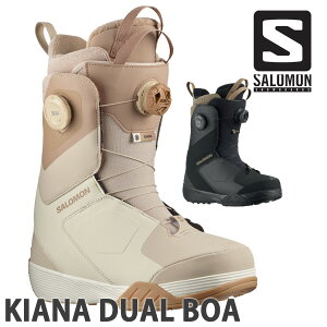 23-24 SALOMON/サロモン KIANA DUAL BOA キアナ ボア レディース ブーツ 熱成型対応 スノーボード 2024