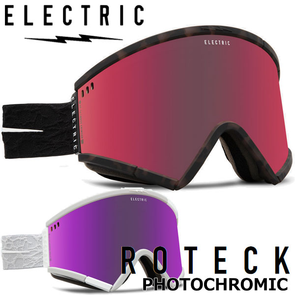 【楽天SSポイントUP】23-24 ELECTRIC/エレクトリック ROTECK PHOTOCHROMIC ローテック 調光レンズ ゴーグル アジアンフィット メンズ レディース スノーボード 2024 型落ち