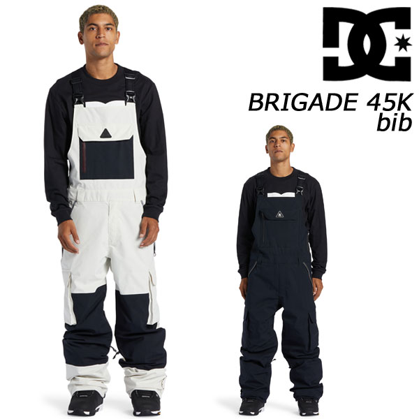 23-24 DC/ディーシー BRIGADE BIB PANT ブリゲードビブパンツ SYMPATEX メンズ レディース 防水パンツ スノ...