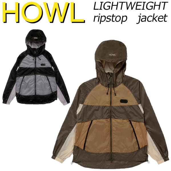 23-24 HOWL / ハウル LIGHTWEIGHT ripstop jacket ライトウェイトジャケット メンズ レディース 防水ジャケット スノーボードウェア スノーウェアー 2024 型落ち