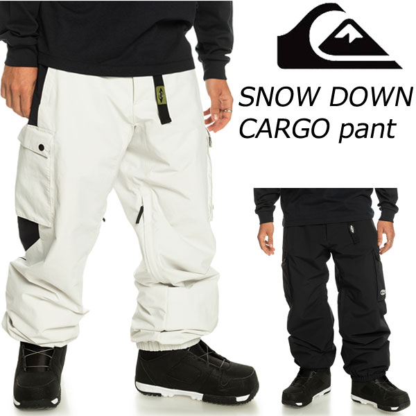 23-24 QUIKSILVER/NCbNVo[ SNOW DOWN CARGO PANT Xm[_EJ[Spc HIGH ALTITUBE Y fB[X hpc Xm[{[hEFA Xm[EFA[ 2024 ^