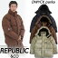 23-24 REPUBLIC &CO/ѥ֥å DWYCK parka  ǥ ɿ󥸥㥱å Ρܡɥ Ρ 2024