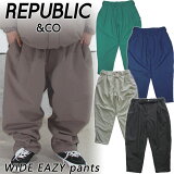 23-24 REPUBLIC &CO/ѥ֥å WIDE EAZY pant  ǥ 磻ɥѥ Ρܡɥ Ρ 2024