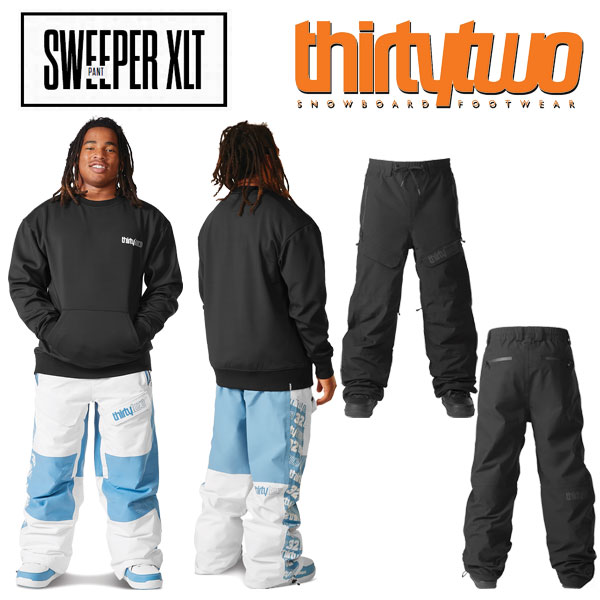 23-24 THIRTYTWO/サーティーツー SWEEPER XLT PANT ゼブ パウエル メンズ レディース 防水パンツ スノーボードウェア…