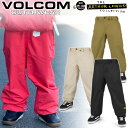 23-24 VOLCOM/ボルコム ARTHUR pant メンズ レディース 防水パンツ スノーボードウェア スノーウェアー 2024 型落ち