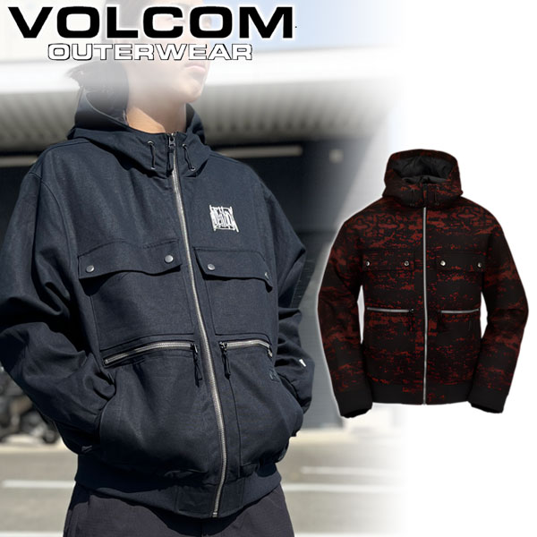 23-24 VOLCOM/ボルコム DUSTBOX jacket メンズ レディース スノーボードアパレル 2024 型落ち