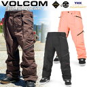 楽天BREAKOUT23-24 VOLCOM/ボルコム GUCH STRETCH GORE pant メンズ レディース ブライアン・イグチ 防水ゴアテックスジャケット スノーボードウェア スノーウェアー 2024