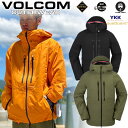 23-24 VOLCOM/ボルコム GUIDE GORE-TEX jacket メンズ レディース 防水ゴアテックスジャケット スノーボードウェア スノーウェア...