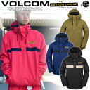 23-24 VOLCOM/ボルコム LONGO pullover メンズ レディース 防水ジャケット スノーボードウェア スノーウェアー 2024