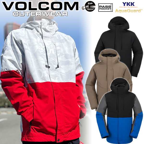 23-24 VOLCOM/ボルコム V.CO OP jacket メンズ レディース 防水ジャケット スノーボードウェア スノーウェアー 2024 型落ち