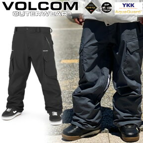 23-24 VOLCOM/ボルコム STONE STRETCH GORE-TEX pant メンズ レディース 防水ゴアテックスパンツ スノーボードウェア スノーウェアー 2024