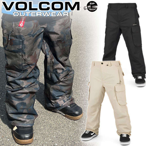 23-24 VOLCOM/ボルコム V.CO HUNTER pant メンズ レディース 防水パンツ スノーボードウェア スノーウェアー 2024 型…