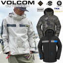 23-24 VOLCOM/ボルコム V.CO STRETCH GORE-TEX jacket メンズ レディース 防水ゴアテックスジャケット スノーボードウェア スノーウェアー 2024