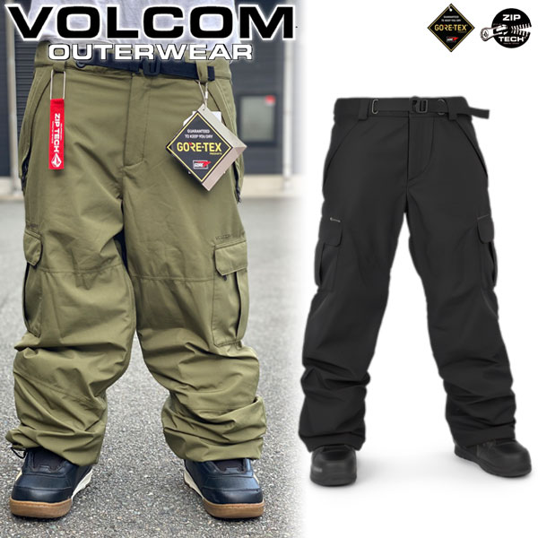 23-24 VOLCOM/ボルコム MELANCON GORE-TEX pant レディース 防水ゴアテックスジャケット スノーボードウェア スノーウェアー 2024