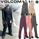 23-24 VOLCOM/ボルコム SWIFT BIB overall レディース 防水ビブパンツ スノーボードウェア スノーウェアー 2024 型落ち