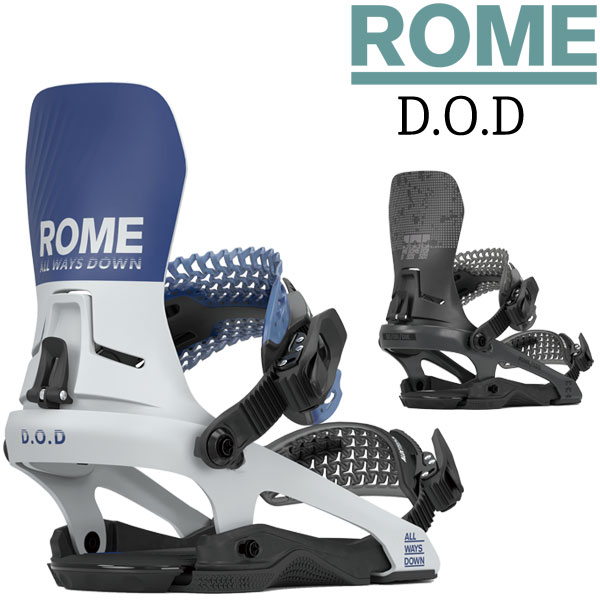 24-25 ROME SDS/ローム D.O.D ディーオーディー メンズ ビンディング バインディング オールラウンド スノーボード 2025 予約商品