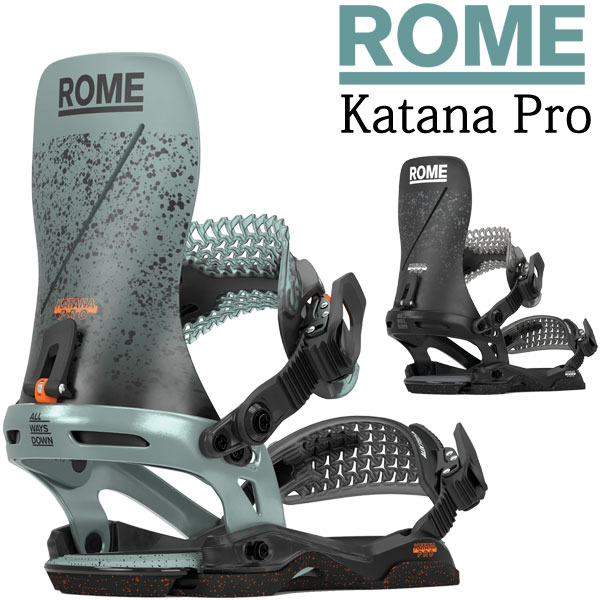 【楽天SSポイントUP】24-25 ROME SDS/ローム KATANA PRO カタナプロ メンズ ビンディング バインディング パーク カービング スノーボード 2025 予約商品 1