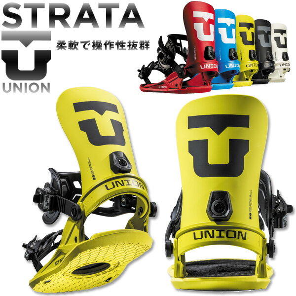 24-25 UNION/ユニオン STRATA ストラータ メンズ レディース ビンディング バインディング オールラウンド スノーボード 2025 予約商品