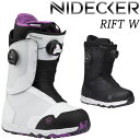 24-25 NIDECKER/ナイデッカー RIFT W リフト レディース ダブルボア ブーツ スノーボード 2025