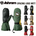 24-25 ASHRAM/アシュラム SPACING LOGO MITT スペイシングロゴ・ミトン ゴアテックス 手袋 メンズ レディース スノーボード スキー...