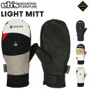 24-25 eb's / エビス LIGHT MITT ミトングローブ GORE-TEX 手袋 メンズ レディース スノーボード スキー 2025