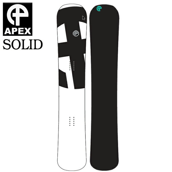 24-25 APEX SNOWBOARD/エイペックス SOLID ソリッド メンズ レディース SBX カービング ハンマー アペ..