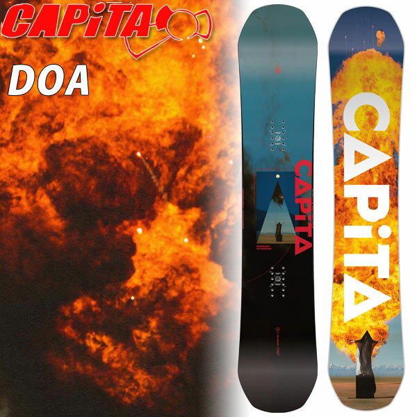 24-25 CAPITA / キャピタ DOA ディーオーエー スノーボード 板 2025 予約商品