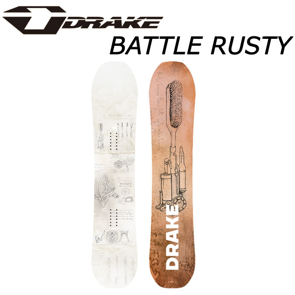 24-25 DRAKE / hCN BATTLE RUSTY og XeB[ Y Xm[{[h  2025 ^