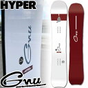 24-25 GNU/グヌー HYPER ハイパー メンズ レディース スノーボード パウダー カービング 板 2025