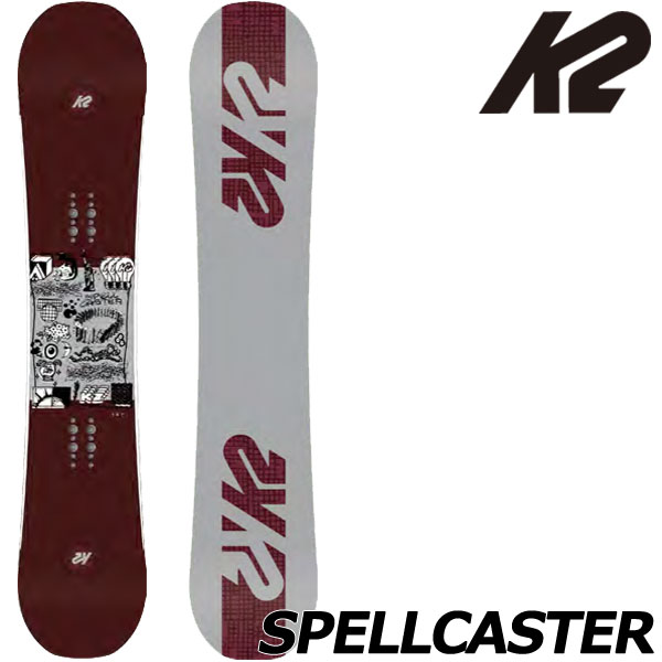 24-25 K2 / P[c[ SPELLCASTER XyLX^[ fB[X Xm[{[h  2025 ^