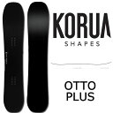 KORUA shapes/コルアシェイプス OTTO PLUS オット プラス メンズ スノーボード パウダー カービング 板 2026 予約商品