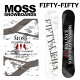 24-25 MOSS SNOWBOARDS / XXm[{[h FIFTY-FIFTY tBteBtBteB Y fB[X Xm[{[h Og  2025 \񏤕i