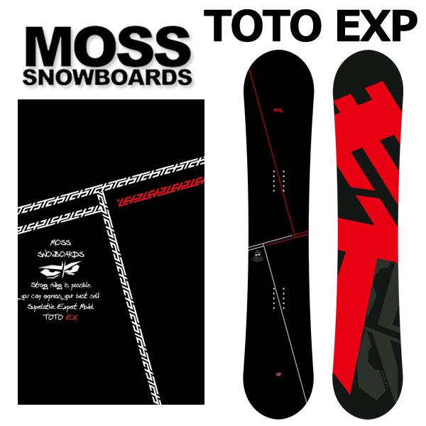 24-25 MOSS SNOWBOARDS / モススノーボード TOTO EXP トト エキスパート メンズ レディース スノーボード カービング 板 2025 予約商品