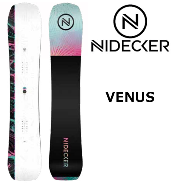 24-25 NIDECKER / iCfbJ[ VENUS B[iX fB[X J[rO Xm[{[h  2025 ^