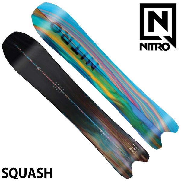 24-25 NITRO / ナイトロ SQUASH スカッシュ メンズ レディース スノーボード 板 2025 予約商品