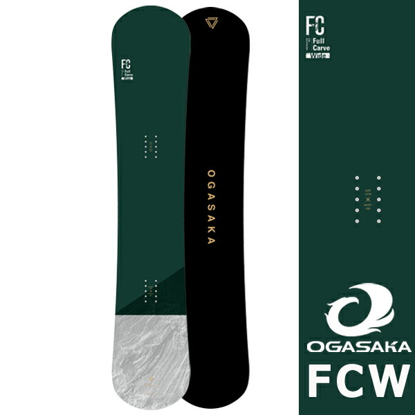 24-25 OGASAKA オガサカ FCW エフシーワイド セミハンマー メンズ カービング 国産 スノーボード 板 2025 予約商品