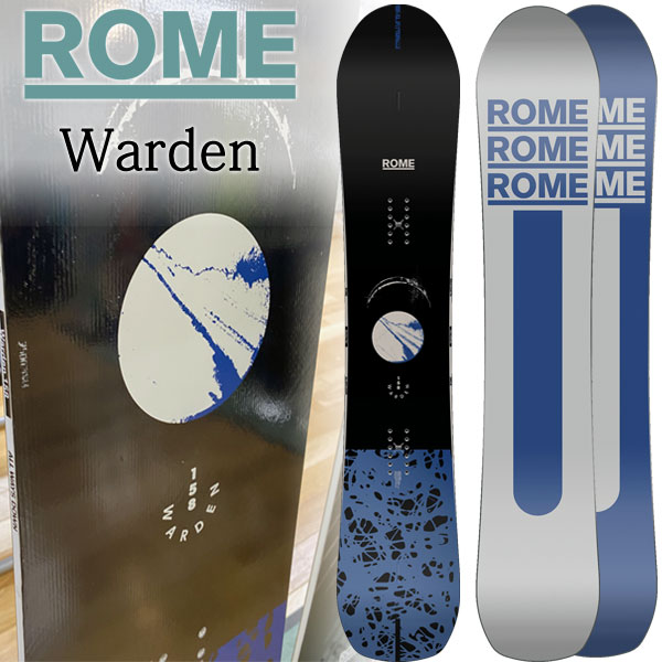 24-25 ROME SDS / ローム WARDEN ワーデン メンズ スノーボード カービング キッカー 板 2025 予約商品