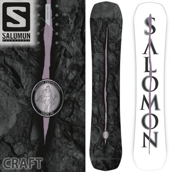 24-25 SALOMON / CRAFT クラフト メンズ レディース スノーボード 板 2025 予約商品