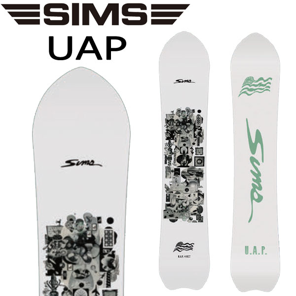 24-25 SIMS / シムス UAP メンズ スノーボード カービング 板 2025 予約商品