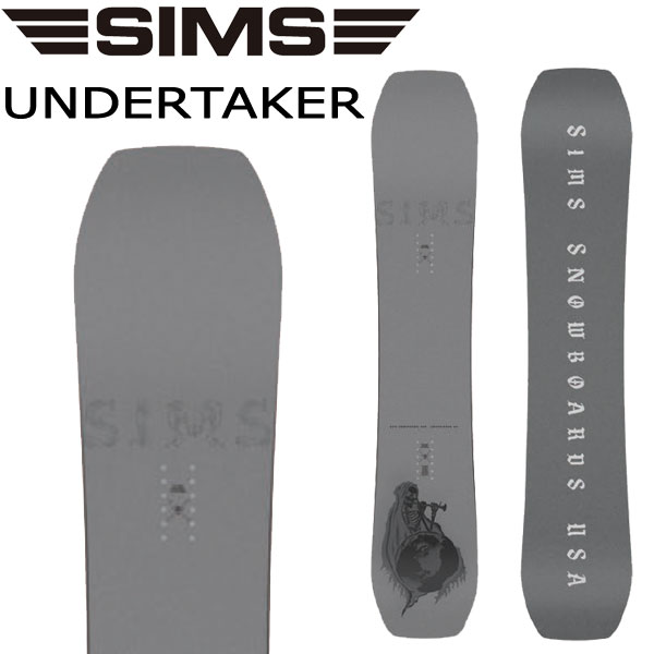 24-25 SIMS / シムス UNDERTAKER アンダーテイカー メンズ レディース スノーボード 板 2025
