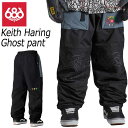 24-25 SIX EIGHT SIX/686 KEITH HARING GHOST pant メンズ レディース 防水パンツ スノーボードウェア スノーウェア...