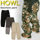 24-25 HOWL/ハウル NOWHERE pant メンズ レディース 防水パンツ スノーボードウェア スノーウェアー 2025