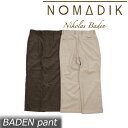 24-25 NOMADIK/ノマディック BADEN pant メンズ レディース スノーボードアパレル スノーウェアー 2025
