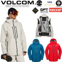 24-25 VOLCOM/ボルコム GUIDE GORE-TEX jacket メンズ レディース 防水ジャケット ゴアテックススノーボードウェア スノーウェア...