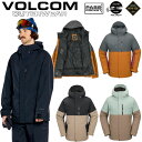 24-25 VOLCOM/ボルコム L INS GORE-TEX jacket メンズ レディース 防水ジャケット ゴアテックススノーボードウェア スノーウェア...