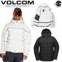 24-25 VOLCOM/ボルコム SEW DOWN jacket メンズ レディース 防水ジャケット スノーボードウェア スノーウェアー 2025