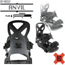 25-26 BENTMETAL/ベントメタル ANVIL アンビル メンズ レディース ビンディング バインディング スノーボード 2026 予約商品